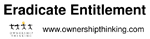 Eradicate Entitlement Bumper Sticker